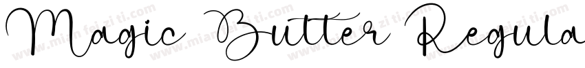 Magic Butter Regular字体转换